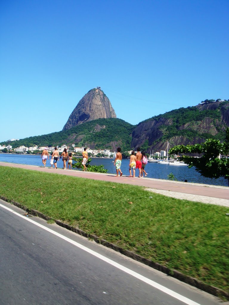 Rio de Janeiro- Fazendo um Tour consegui essa foto de dentro do carro by Maria Oliveira