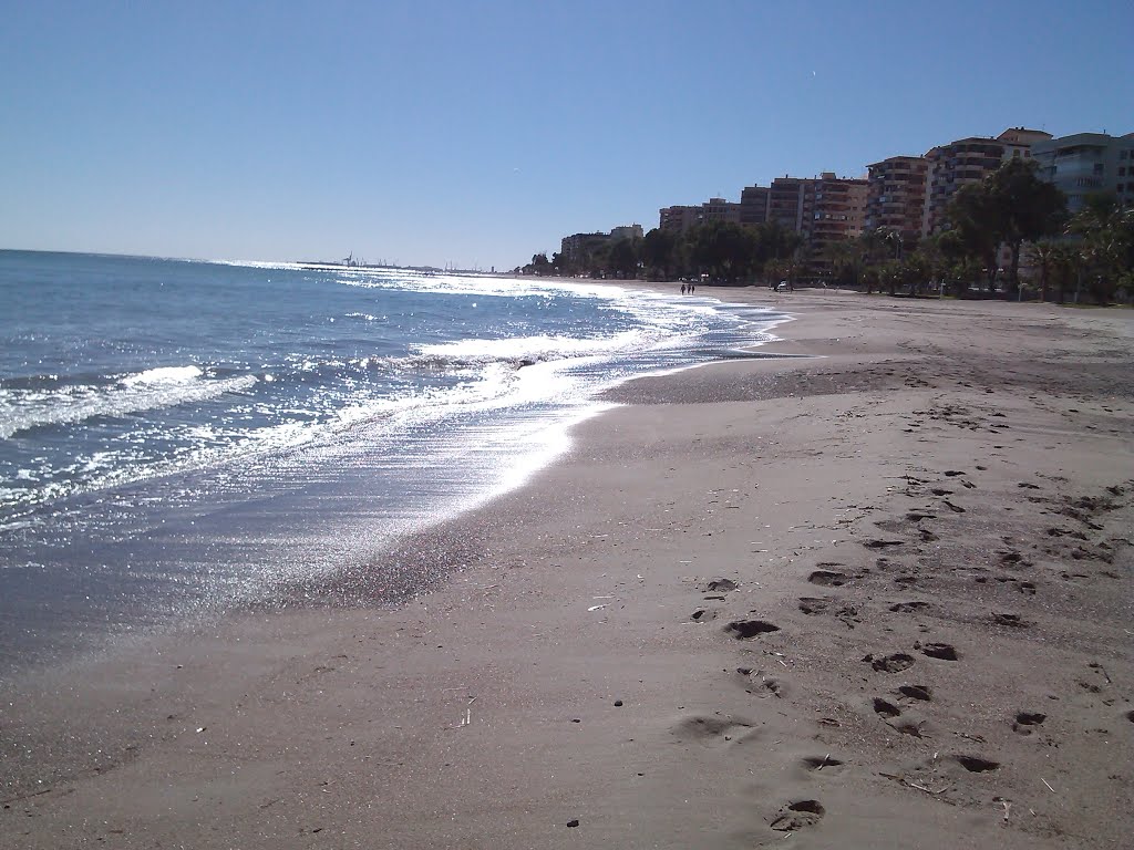 REFLEJO DEL SOL EN EL MAR by jbarea