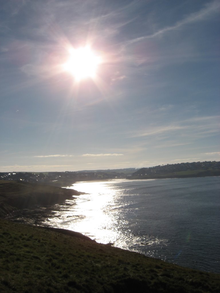 View to Polzeath - Winter. by Bob&Anne Powell