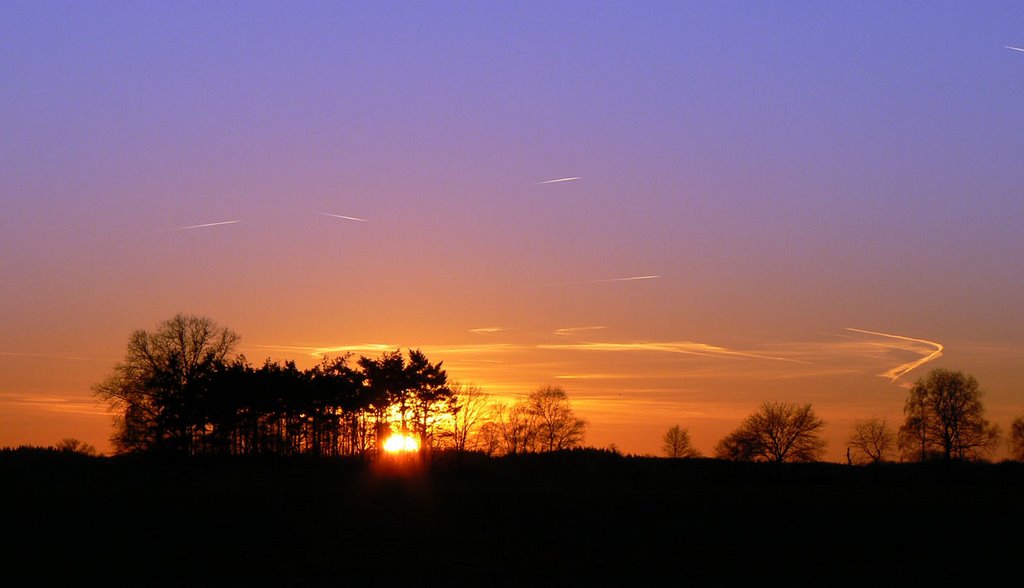 Awesome Sunset near Gorssel by Tjarko Evenboer