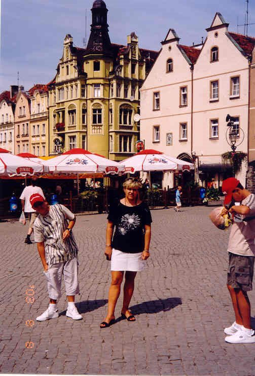 Boleslawiec Rynek by Joanna S