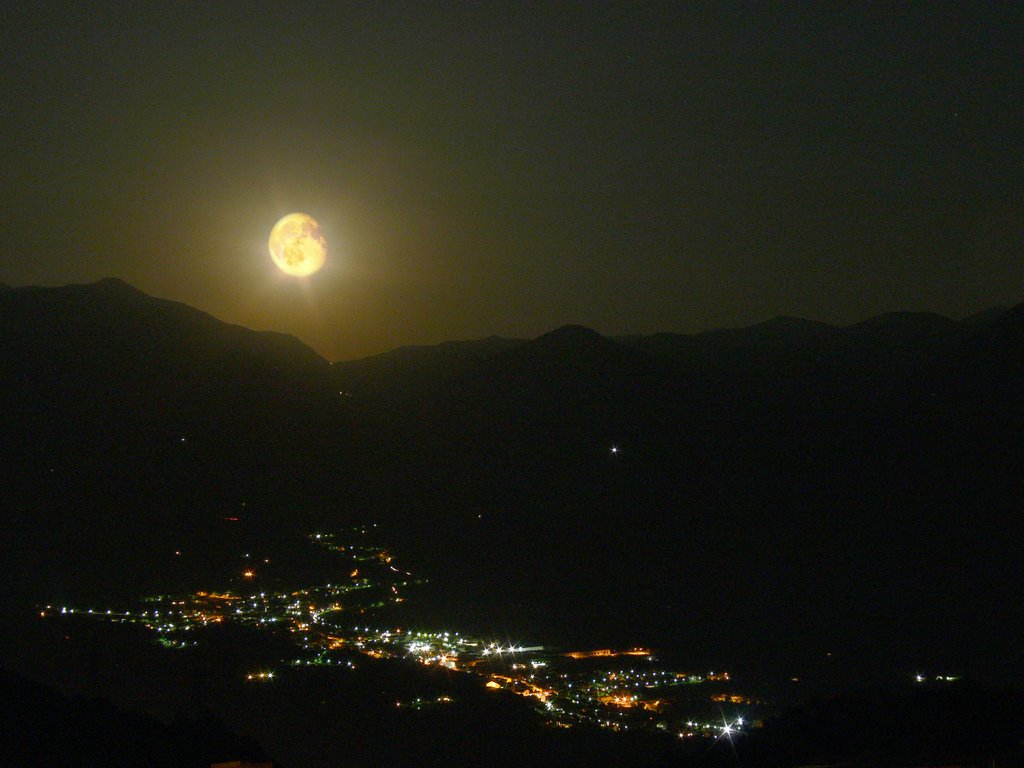 Notte su Breno by Giorgio Sivocci