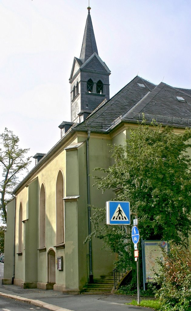 Die Hospitalkirche Hof by taig