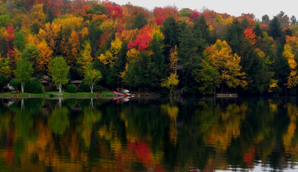 Lake Colby, oct 6, 2007 by Tom Dudones