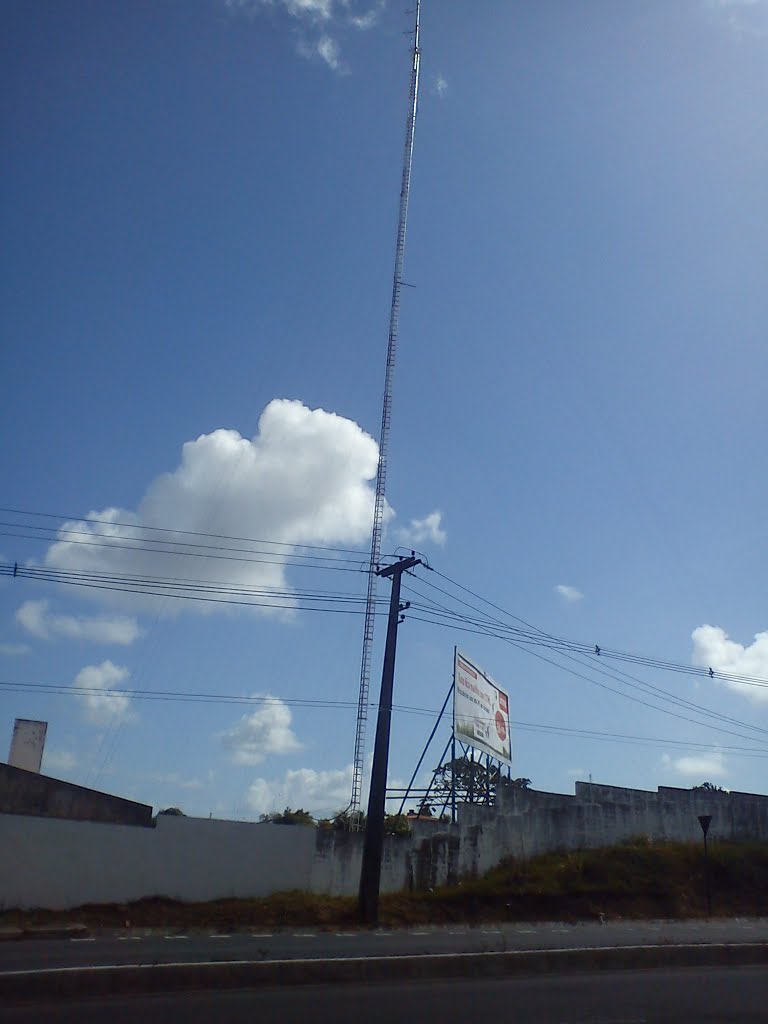 Antena transmissora de sinal da Radio TABAJARA de João Pessoa Paraiba... by Ben-hur