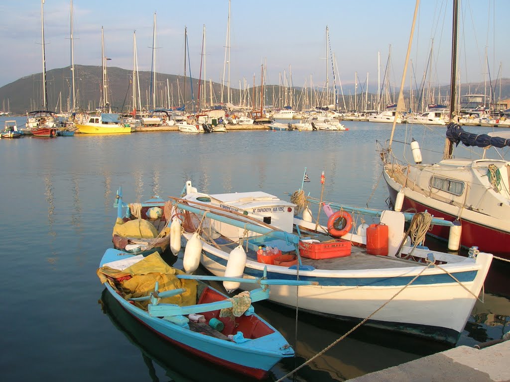 Marina in Lefkada by Zoran GM67