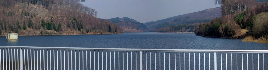 Stausee Nonnweiler (Hochwald) Panorama by Otmar B