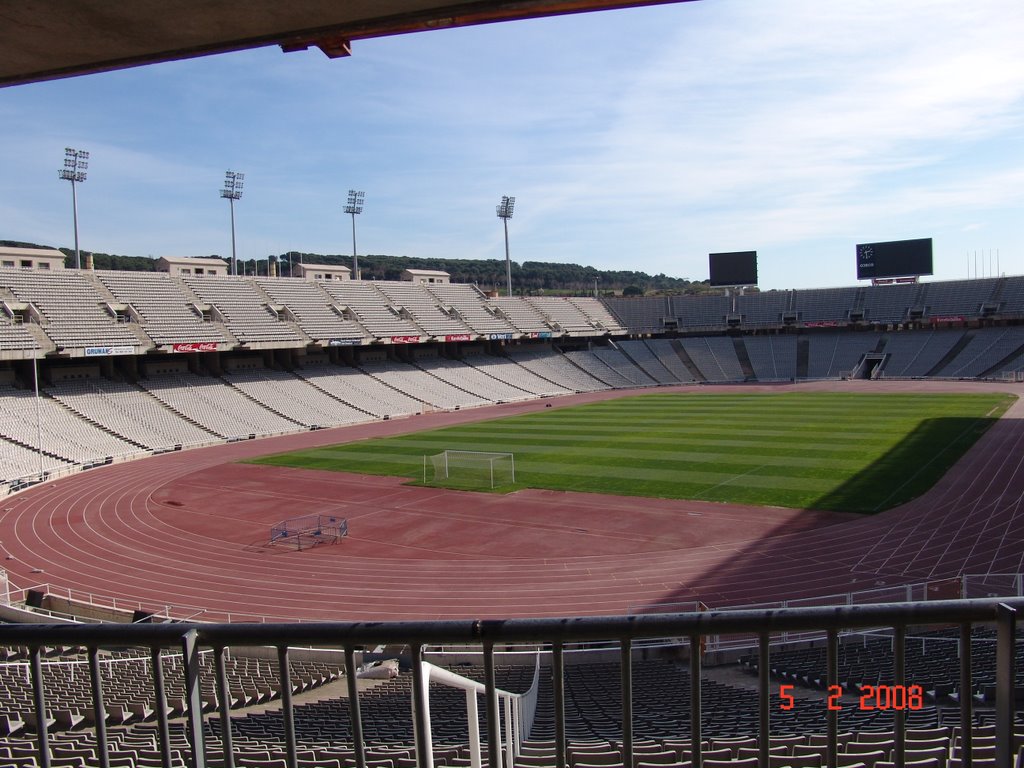 Barcelona-Estadio Olímpic LLuís Companys-Originally built in 1927 for the 1929 Expo in the city by Rui Simão