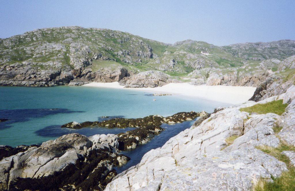 "Vesty's" beach Achmelvich by george mcewan