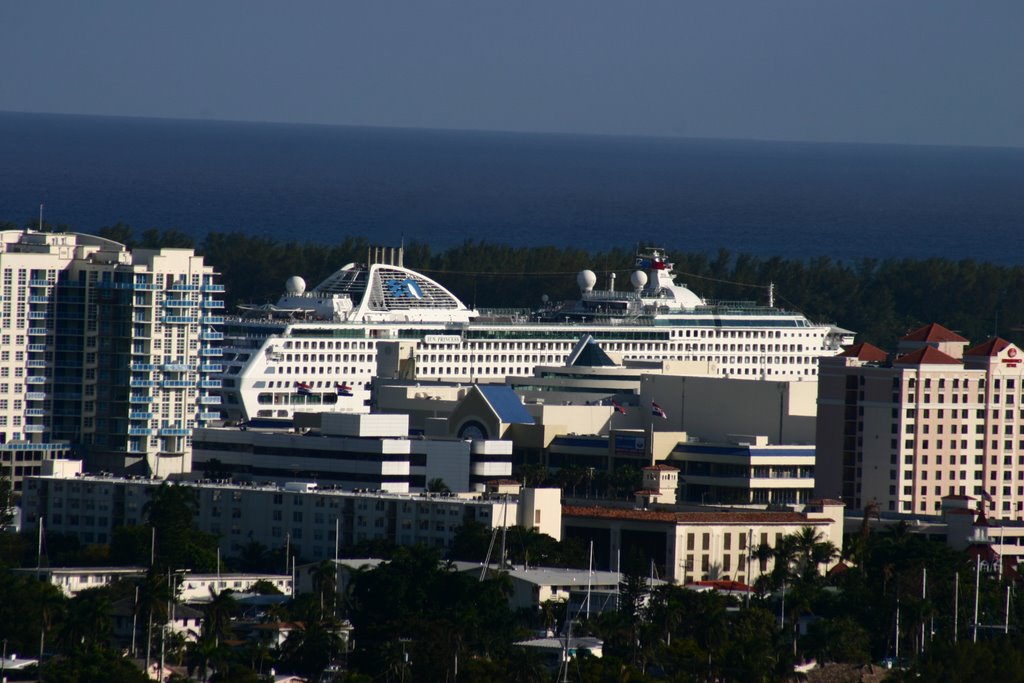 Fort Lauderdale from a high rise by juancadiaz