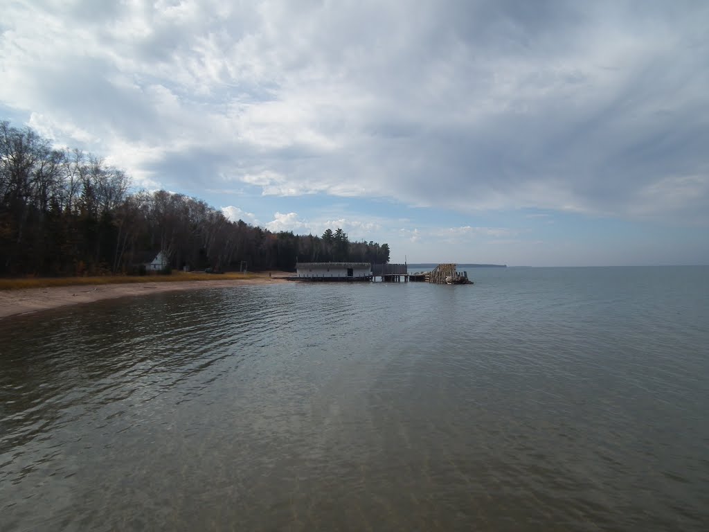 Hokenson Brothers Fishery Little Sand Bay Apostle Islands National Lakeshore Wisconsin by cfaas