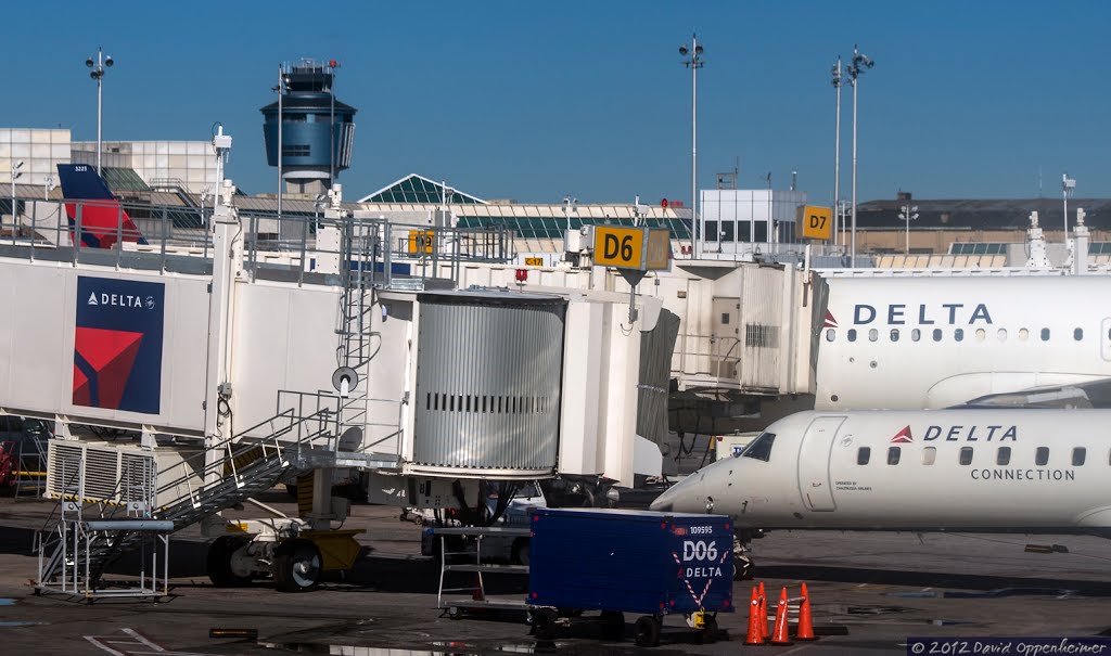 Delta Air Lines Jet Plane at LaGuardia Airport by Performance Impressions