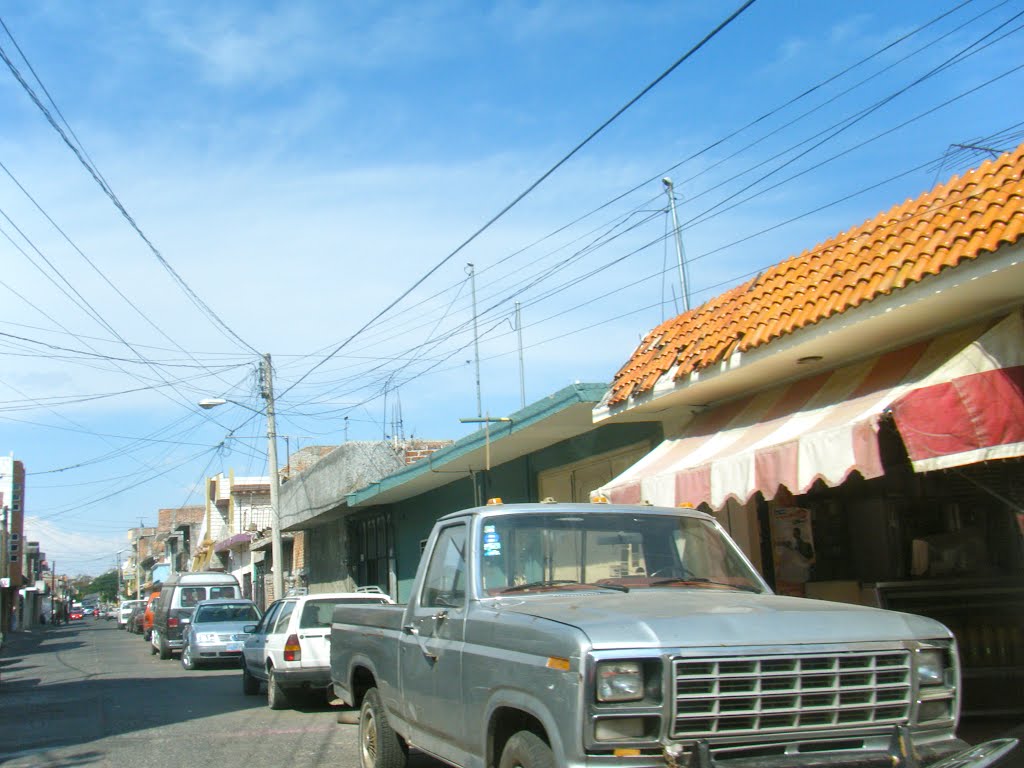 Uriangato - Calle Francisco Márquez by Wolverine13