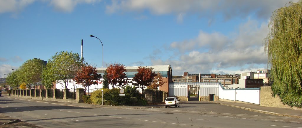 Panorama of Thesco Ltd, Attercliffe Road, Sheffield S4 by sixxsix