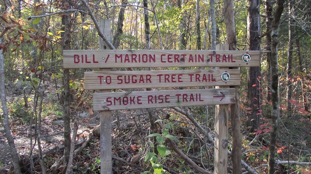 Bill & Marion Certain Trail Sign by rgetman