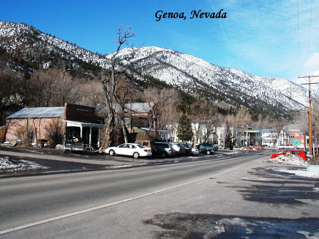 Genoa (Oldest Town In NV)-NV by Brian G.