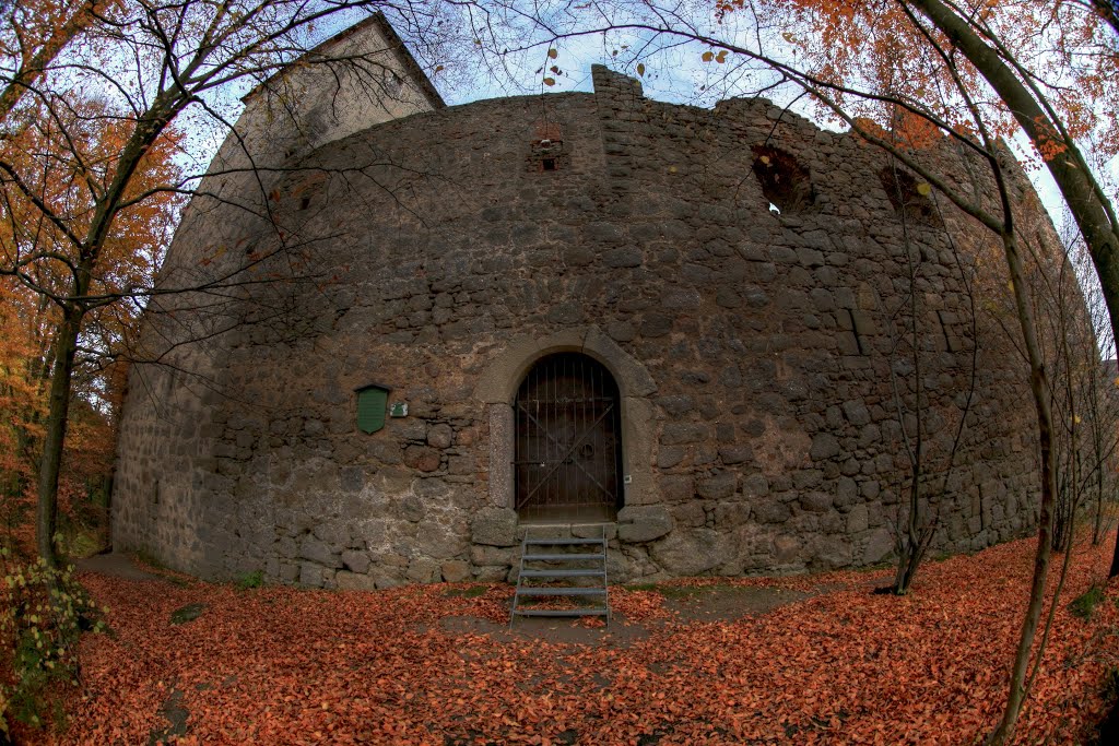 Stockenfels im Fisheye Objektiv by Horst Reisinger