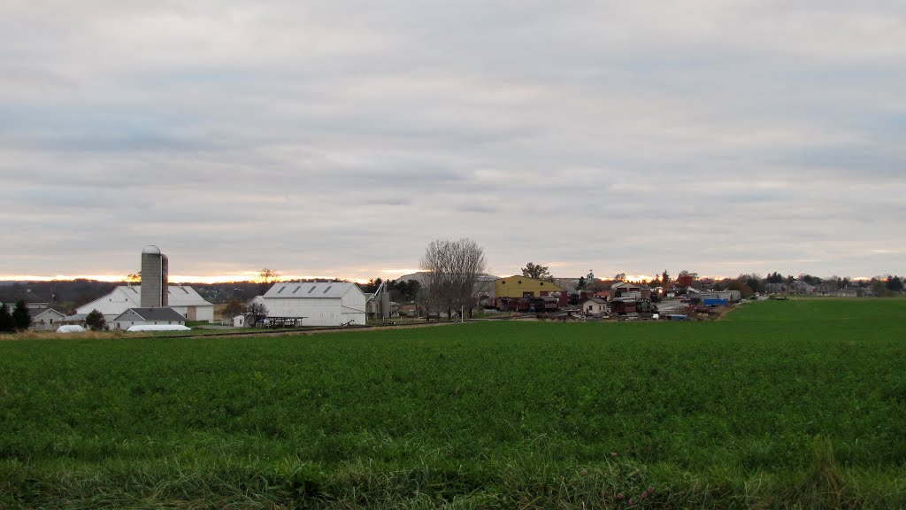 Strasburg RR from Paradise Lane by Chris Sanfino