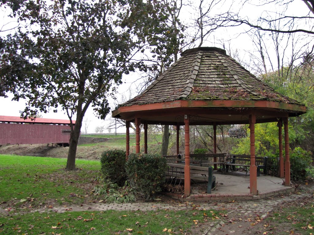 Mill Village Gazebo by Chris Sanfino