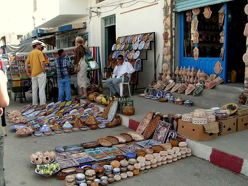 Douz: Markt - Douz: Market by Croli