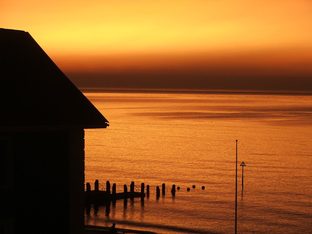 Spectacular sky over Aberystwyth by Jon Crouch