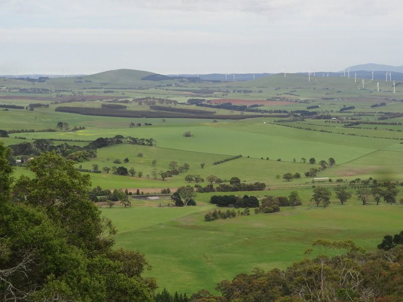 Waubra from Mt Beckworth by Warwick A Sellens