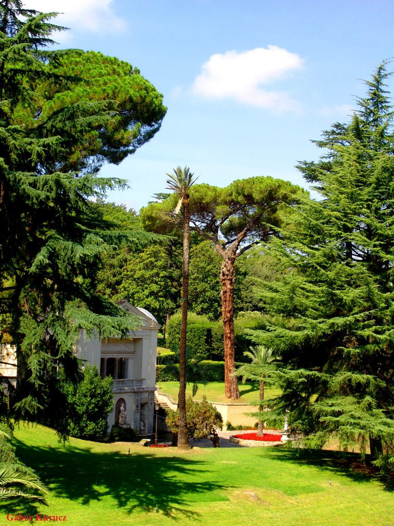 Garden in Vatican (Roma, Italy - 2005) by Gábor Kurucz