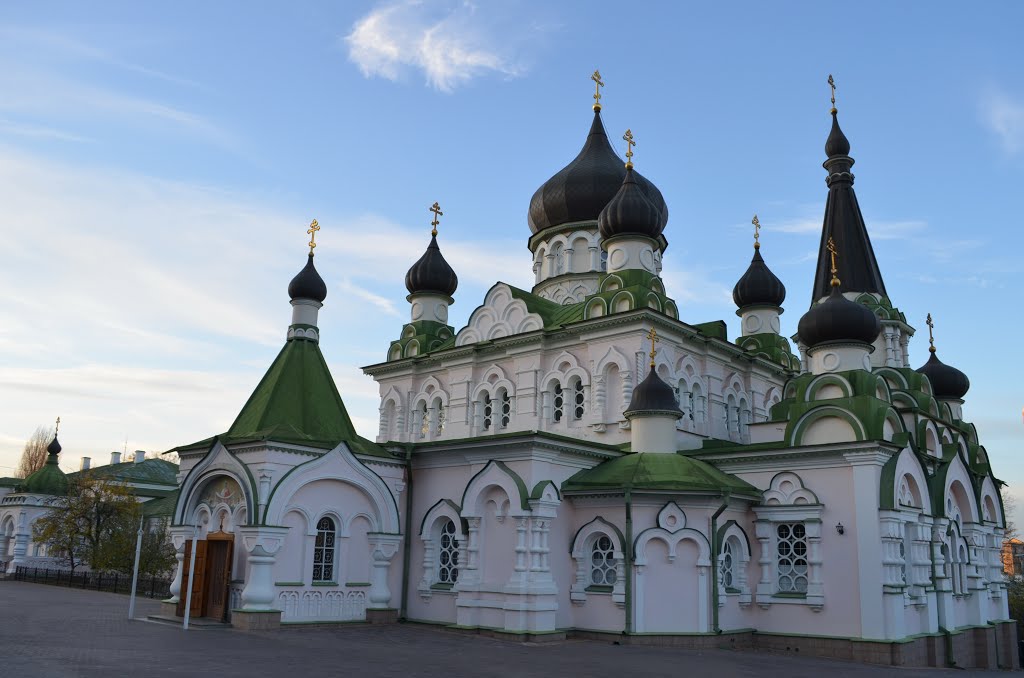 Покровская церковь Покровского монастыря 1899г. / Pokrovska church of monastery of 1899 by Ivan Bykov / Іван Биков