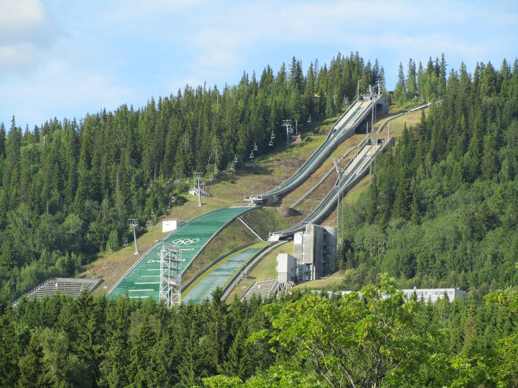 Lillehammer, Sprungschanzen by Percy53