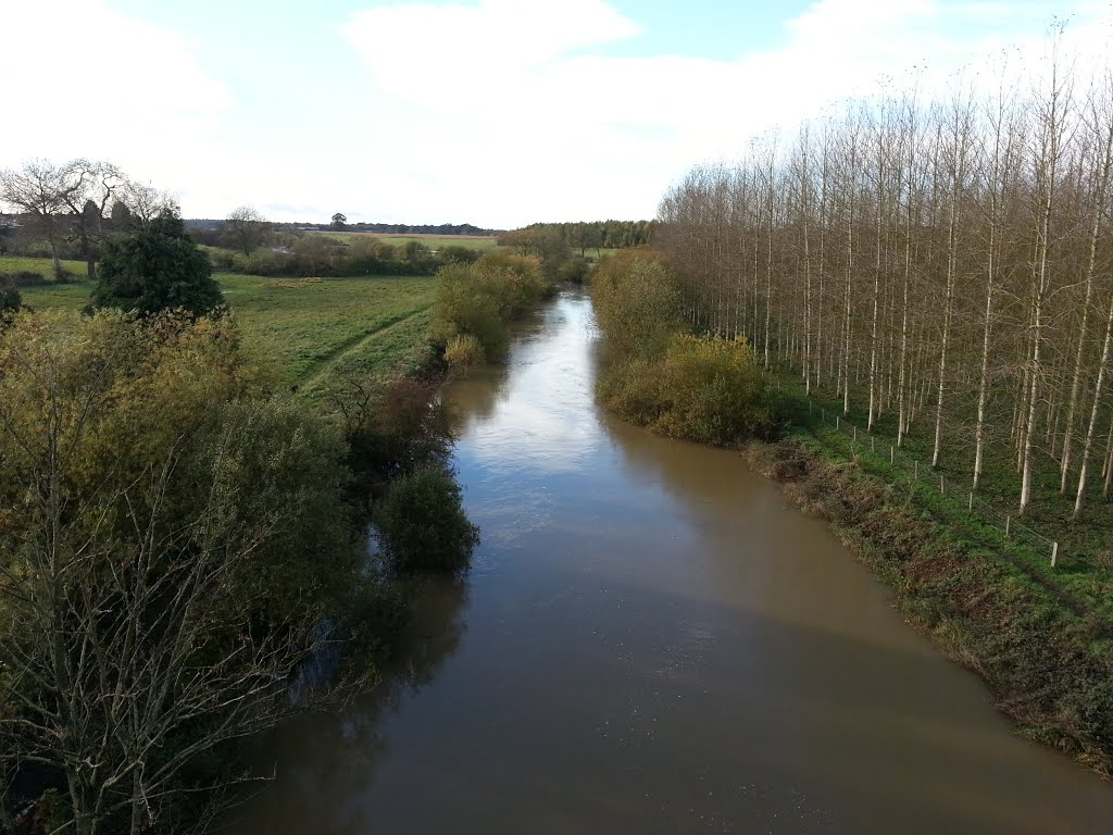 Looking SW from the Viaduct by jamie edwards