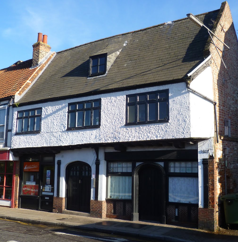 Old building, dated 1716, wisbech, cambs. nov. 2012. by Michael & Grace.