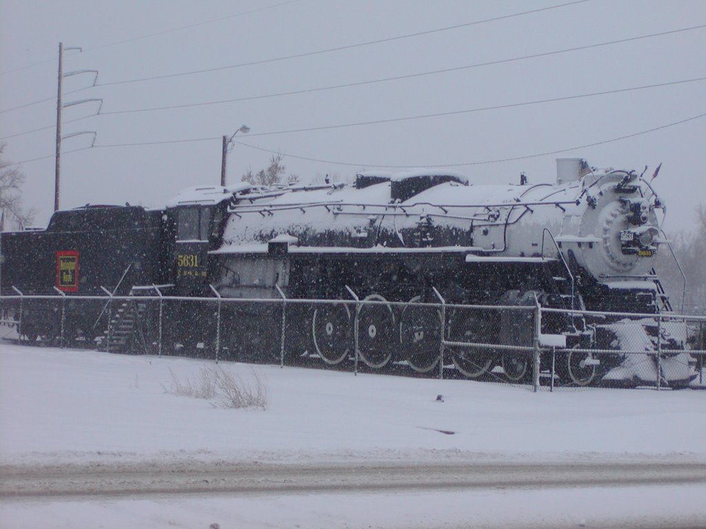 Sheridan,Wy.,across from Sheridan Inn, February 2008 by carcrasy