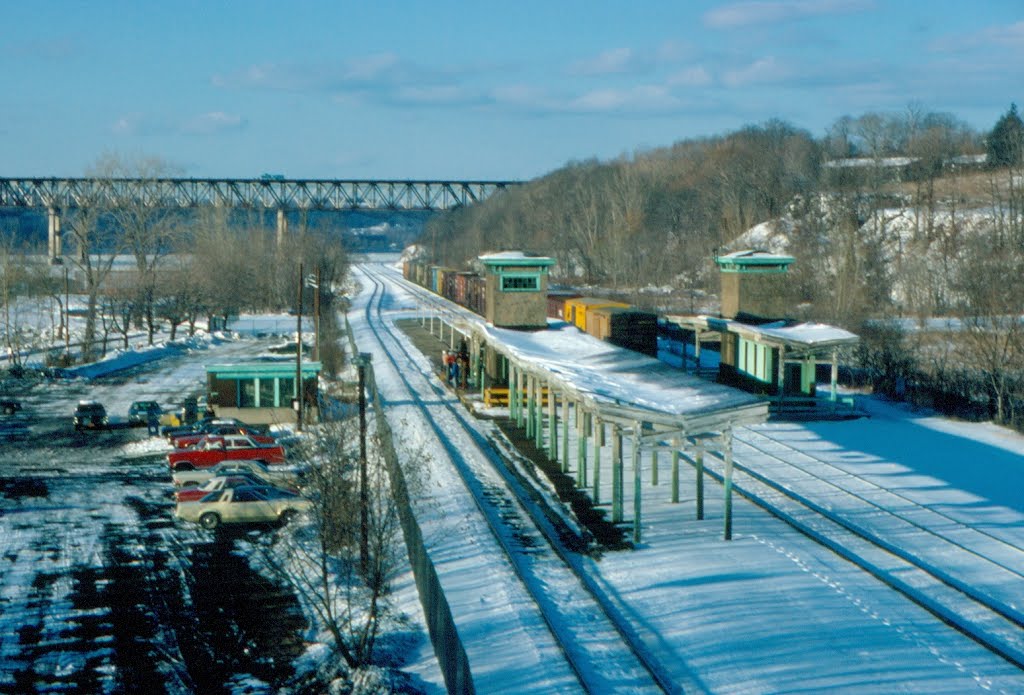 Metropolitan Transit Authority (New York) Passenger Station at Beacon, NY by Scotch Canadian