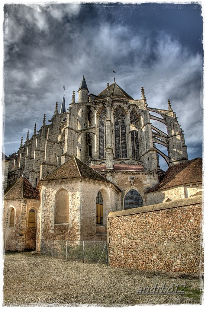 L'abbaye Saint-Père-en-Vallée de Chartres by André_H.