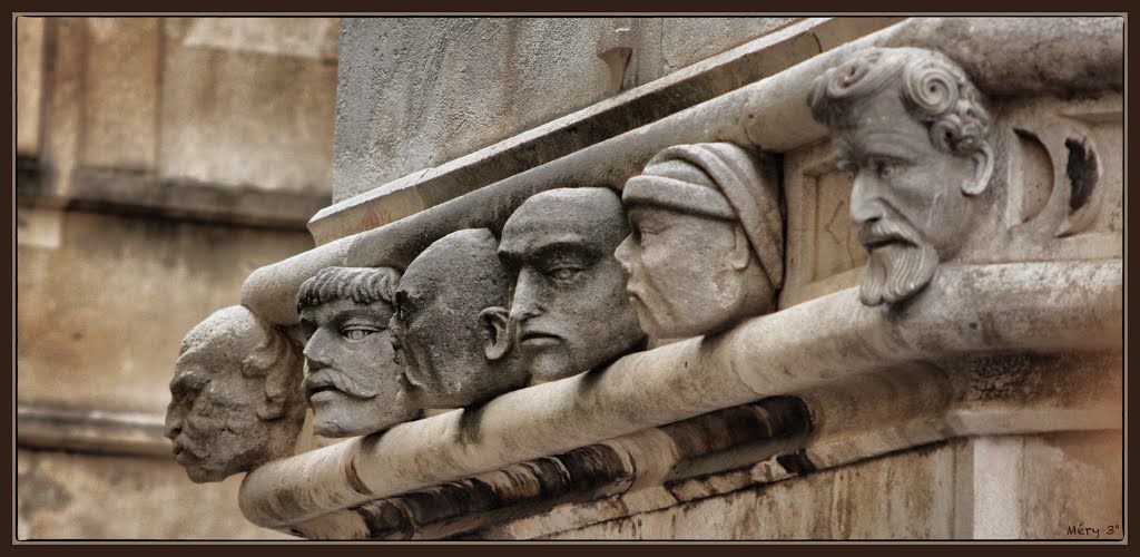 Cathédrale de Šibenik: détail by Méry 3°人~°。