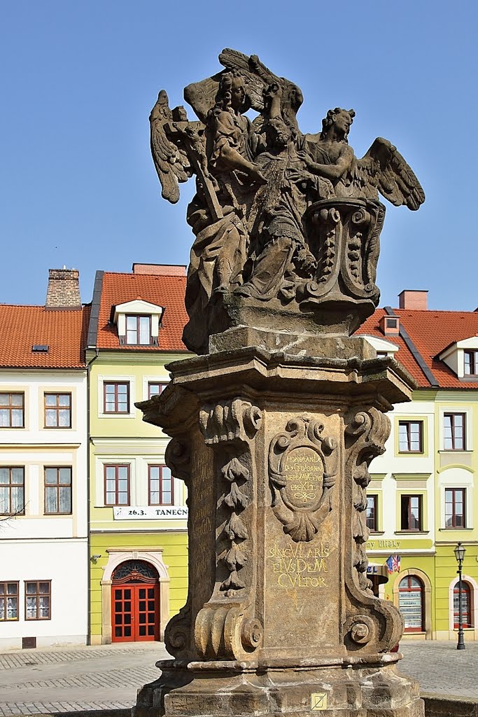 Hradec Králové malé náměstí by Horst Gryger