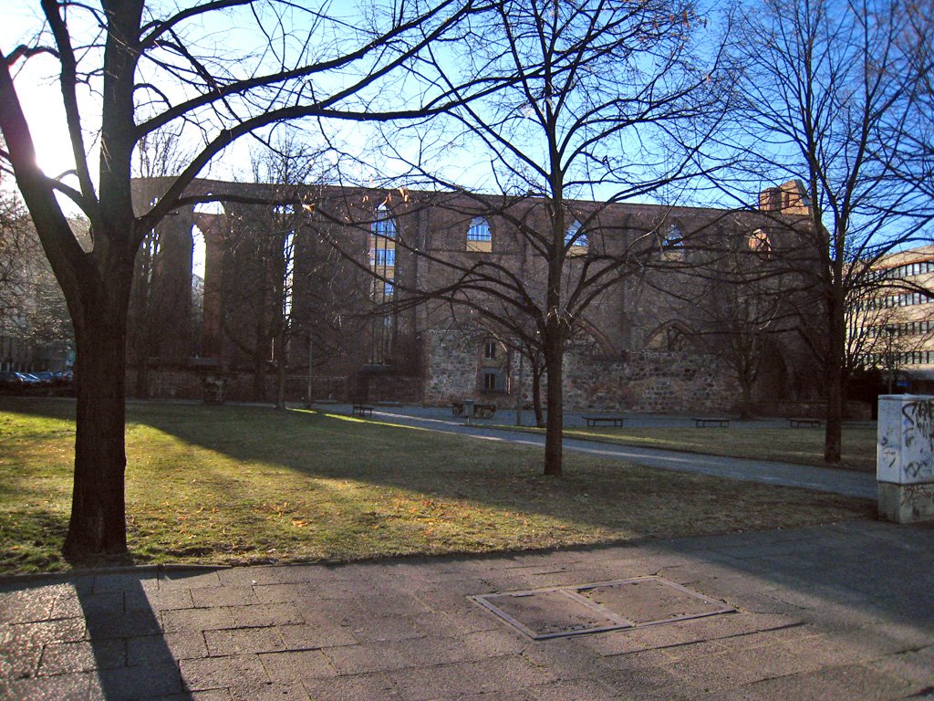 Klosterkirchenruine by Carmel Horowitz