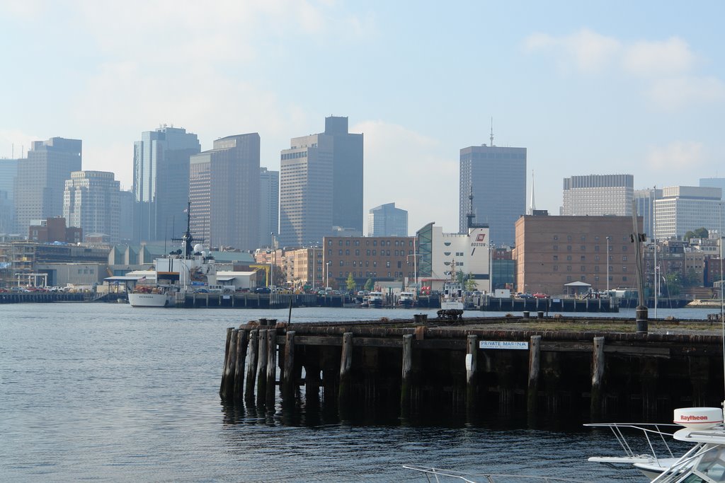 USCG Base Boston - Taken from the old Charlestown Navy Yard - Charlestown, MA by John M Sullivan