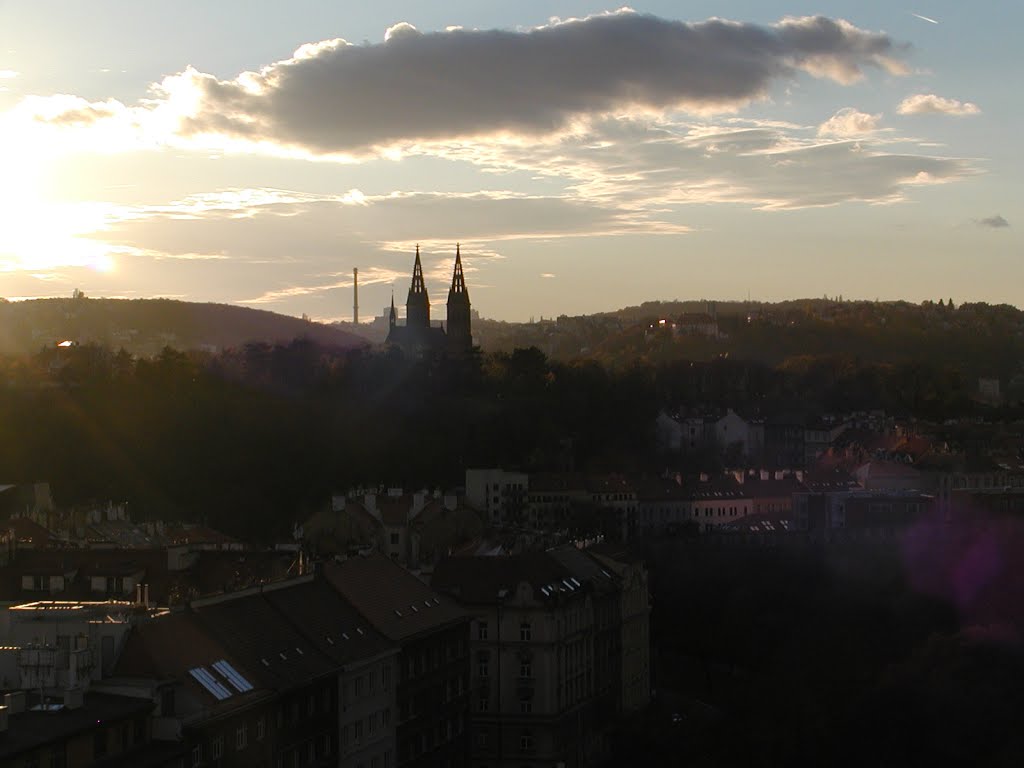 Panorama Vyšehrad by Monicie - Czech republic