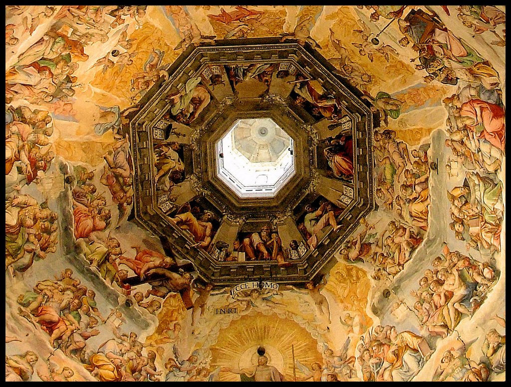 Interno cupola del Duomo Giudizio Universale by Longanfi