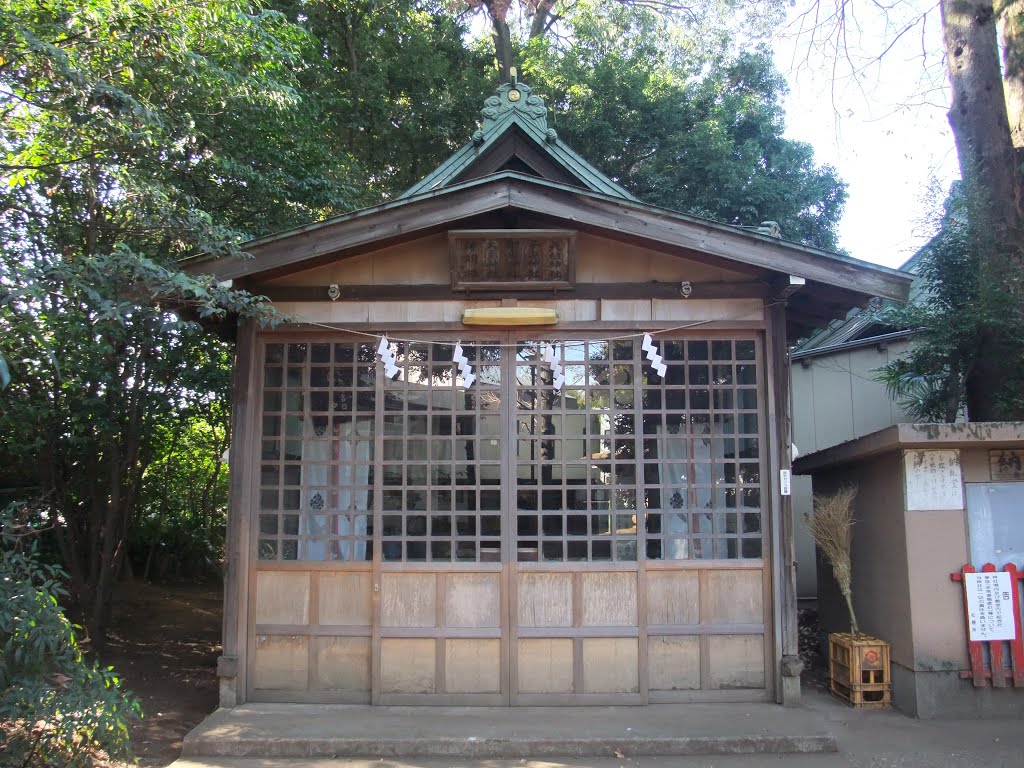 Shimmei/Otori/Mitake/Koyasu/Tenso Shrine (神明社・大鳥神社・御嶽神社・子安神社・天祖神社) in Rokusho Shrine (六所神社) by phosphor