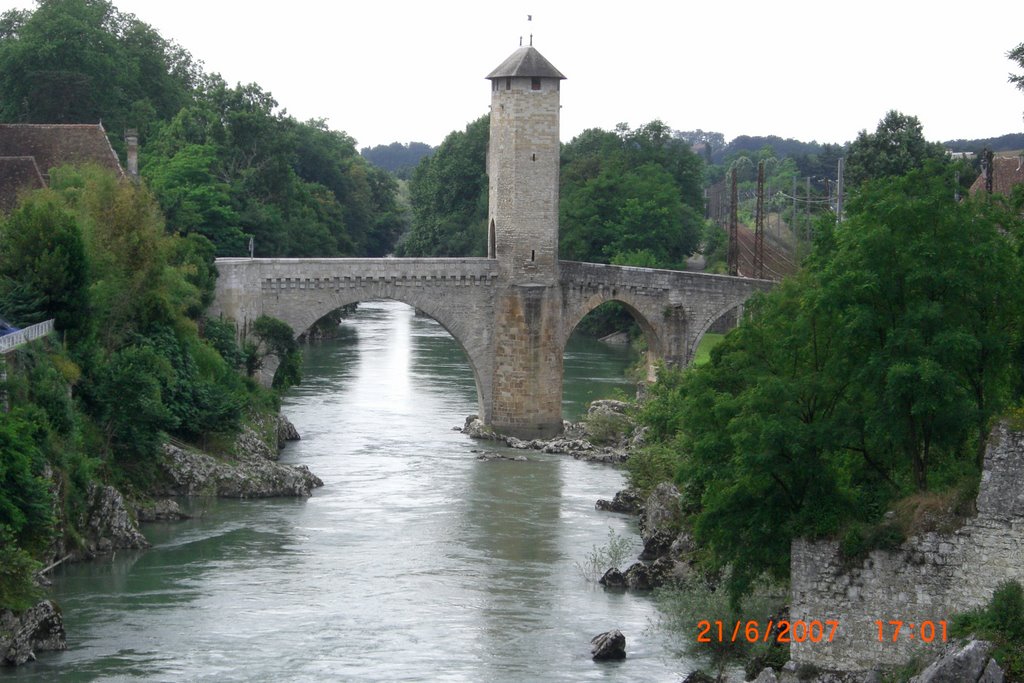 Romeinse brug over de Gave de Pau, Orthez (Trudi) by Trudi