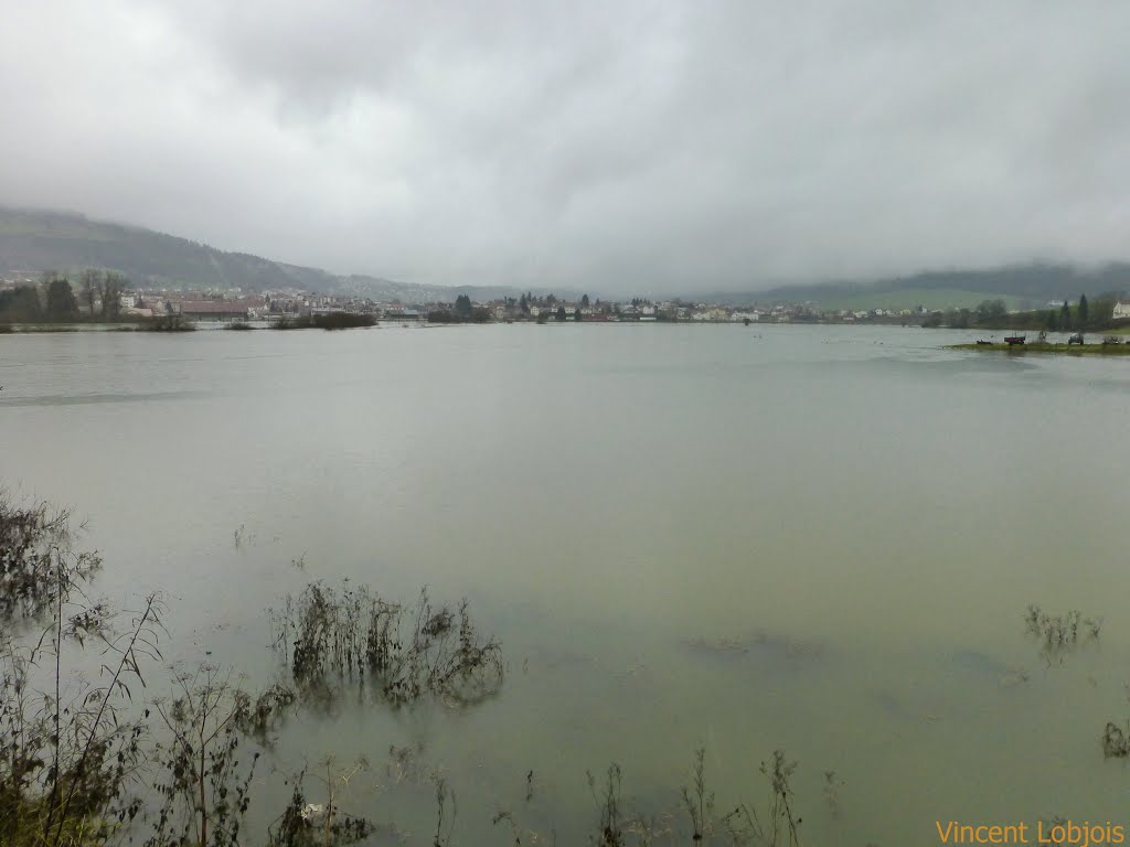 Le Doubs en crue à Morteau by Momox de Morteau