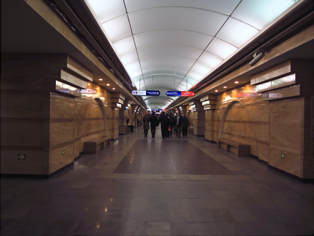 Санкт-Петербург. Станция метро "Спасская"/St-Petersburg. The underground station by Andrej Antipin