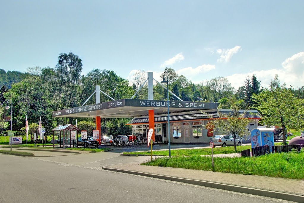 Elterlein - ehem. Tankstelle mit neuer Funktion by Rudolf Henkel