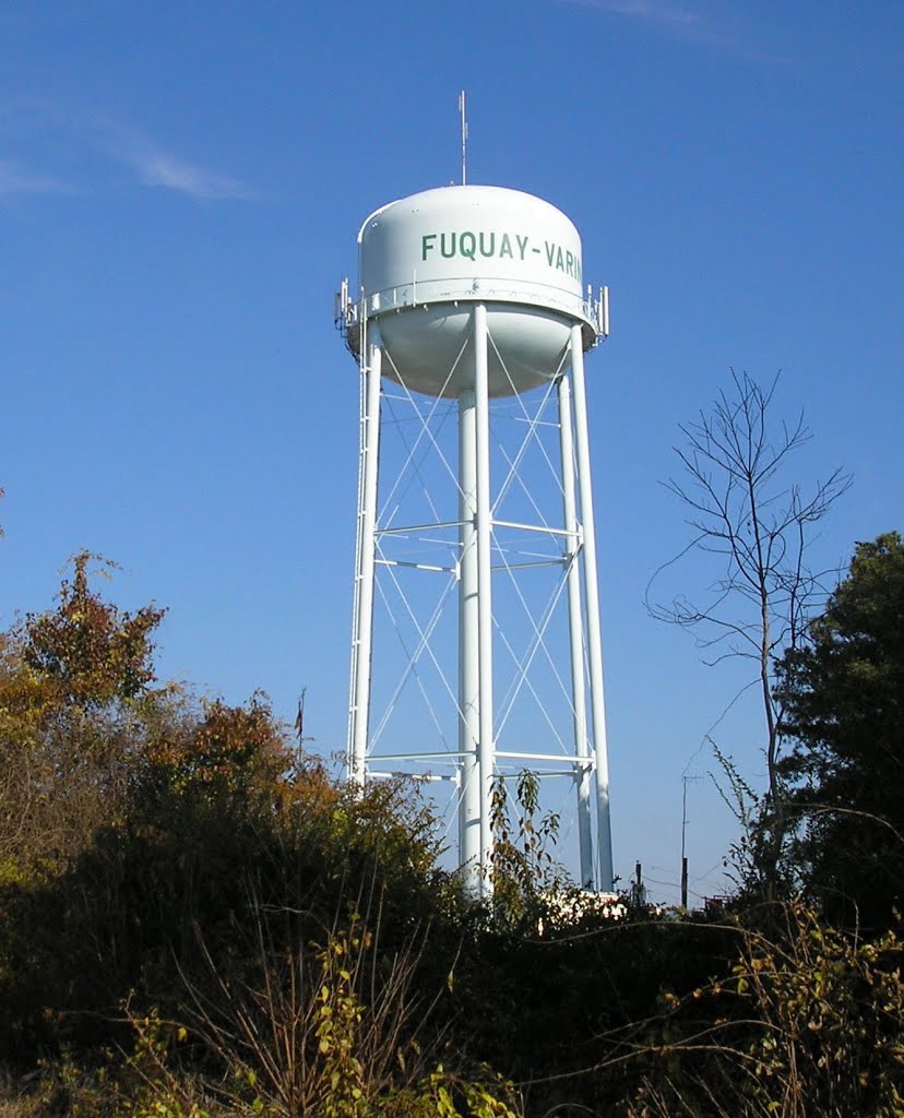 Fuquay-Varina Water tower---st by SteveTysinger