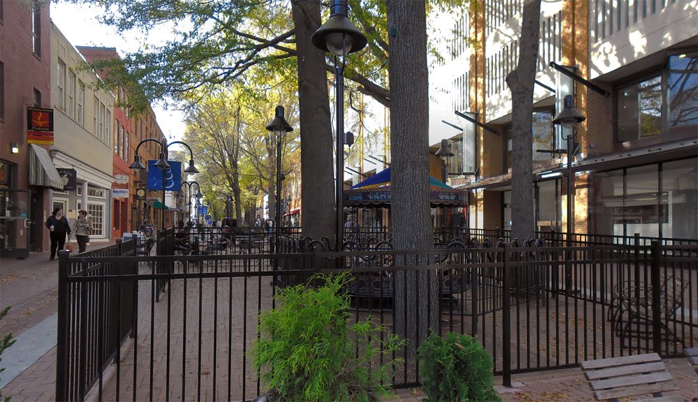 Downtown Mall, Charlottesville, VA. by r.w.dawson