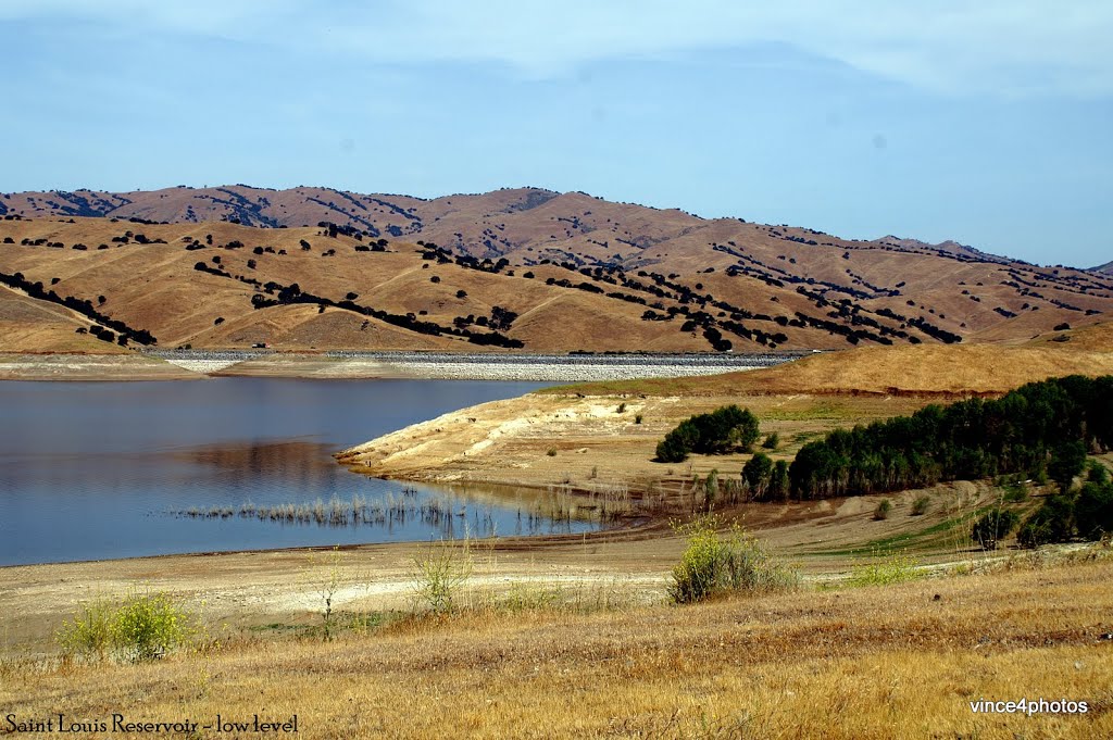 San Luis Reservoir (low level) by Maro Vinci