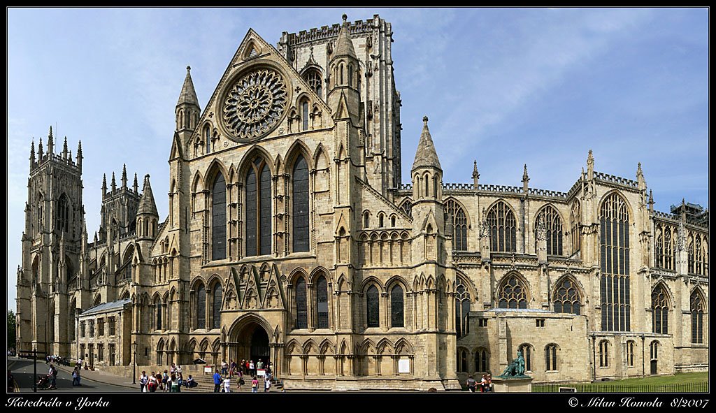 Cathedral; York by Milan Homola