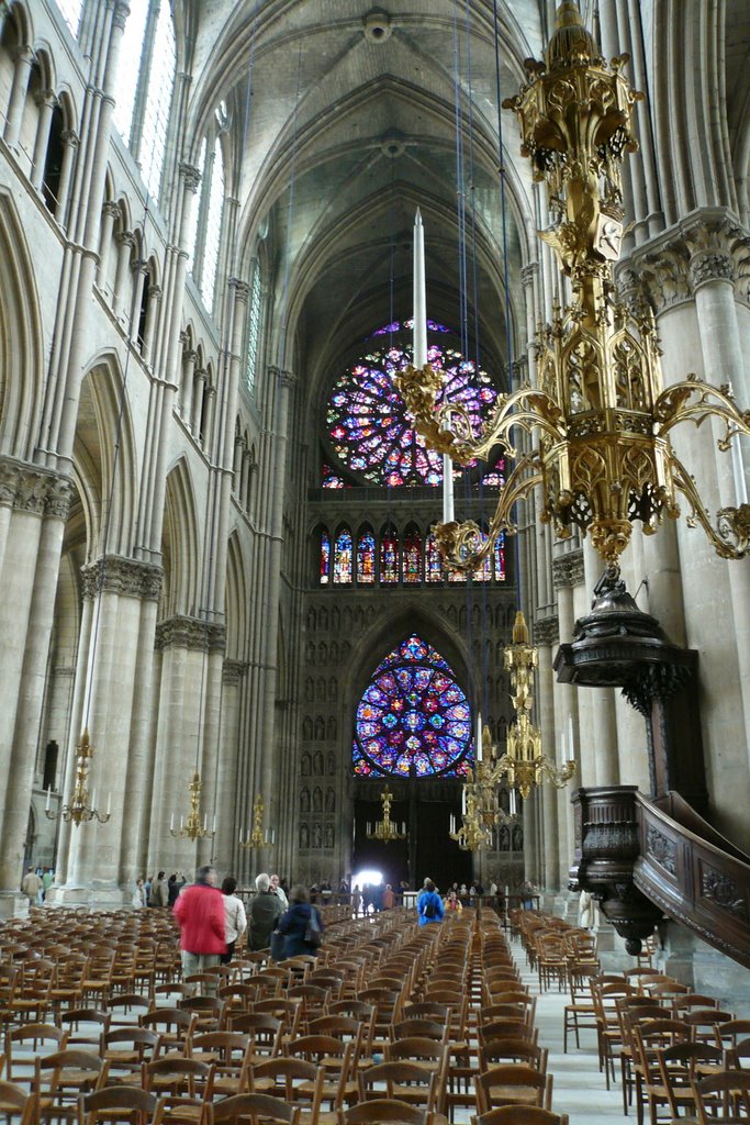 Kathedrale von Reims, Hauptschiff by © DerSIGGY